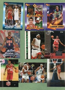Lebron James(Cavaliers/ Lakers) 18 card lot with Rookies(as pictured) - Picture 1 of 2