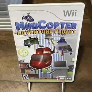 MiniCopter: Adventure Flight (Nintendo Wii, 2008) completo en caja AKSYS - Imagen 1 de 8