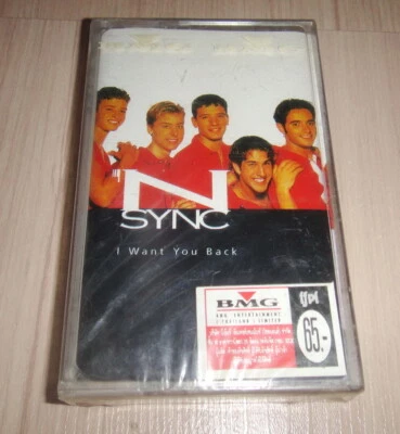 Mint! *NSYNC : I want you back (REMIXES) EP THAILAND CASSETTE TAPE Sealed - Image 1 of 2