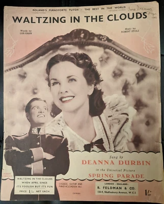 Waltzing in the Clouds - sheet music 1940 - Image 1 of 3
