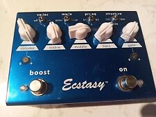 RARE Bogner Ecstasy Blue Overdrive/Distortion/Boost Guitar Pedal! FREE SHIPPING!