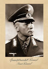 WW2 German Wehrmacht General Field Marshall Rommel Desert Fox Picture Print 