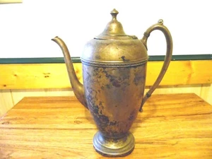 Tetera de plata antigua de colección con más de 100 años de antigüedad exhibición paz - Imagen 1 de 4