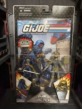 GI Joe Cobra 25th Anniversary Cobra Commander & Tripwire Comic Pack Hasbro 2008