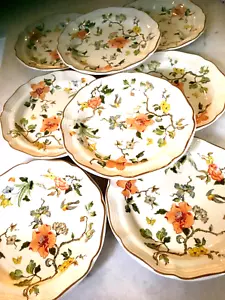 Mikasa Heritage Olde Tapestry Set Of 8 Salad, Dessert Plates - Picture 1 of 5