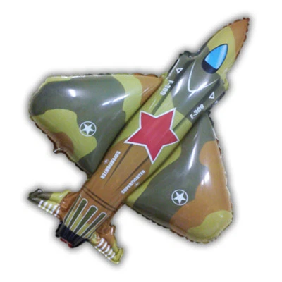 MILITARY CAMOUFLAGE FIGHTER JET PLANE 36" FLEXMETAL PARTY FOIL BALLOON!