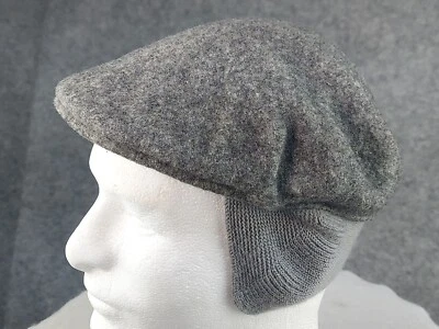 Винтажный Kangol Bugatti Newsboy шляпа траппер крышка наушник шерсти сделано в Англии - Изображение 1 из 4