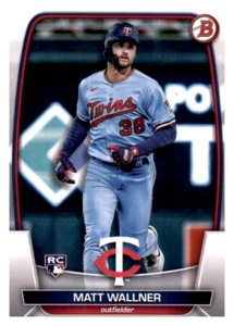 2023 Bowman Matt Wallner Rookie RC Insert Set Break Prospect Twins #14 - Picture 1 of 2