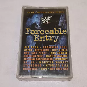 WWF Forceable Entry feat dope limp bizkit kid rock disturbed indonesia tape new - Picture 1 of 3