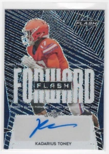 2021 Leaf Flash Forward Kadarius Toney Rookie Card RC Auto #/75 - Picture 1 of 2