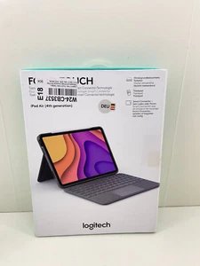 Logitech Combo Touch Tastatur-Case mit Trackpad für iPad Air 4./5. Generation - Bild 1 von 4