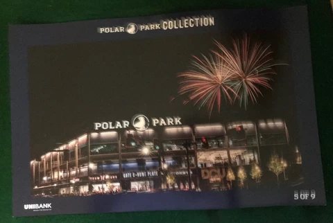 Worcester MA Polar Park & Worcester Red Sox (WooSox!) Inaugural Year Poster #5 Cover