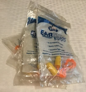 E-A-R Soft Blasts Neon Yellow Earplugs ~ 6 Sets - Picture 1 of 2