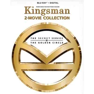 Kingsman: The Secret Service/Kingsman: The Golden Circle, Blu-Ray + Digital, NEW - Foto 1 di 1