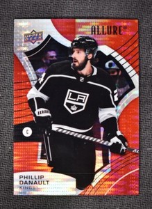 2021-22 UD Allure Base Red Rainbow #13 Phillip Danault - Los Angeles Kings