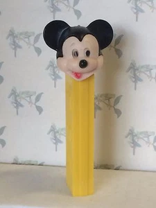 PEZ Vintage Mickey Mouse - 3.9 Hong Kong - NO Feet - Yellow Stem - loose  A - Picture 1 of 1