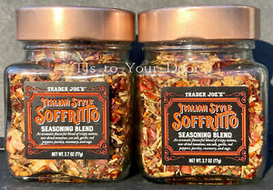 Trader Joe's Italian Style Soffritto - Seasoning Blend - Choose 1, 2, or 3 Jars 