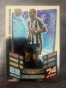 Match Attax Premier League 2012/13 West Brom No 378 Peter Odemwingie