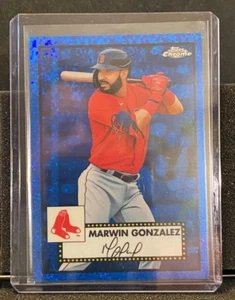 Marwin Gonzalez 2021 Topps Chrome Platinum - Blue Mini-Diamonds - 66/199 #4 - Bild 1 von 2