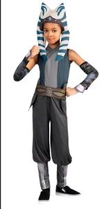 STAR WARSTHE MANDALORIANAhsokat Child Costume Jazwares Sz L 12/14 - Picture 1 of 7