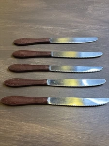 Coltelli da bistecca seghettati Sprechercut Made in France acciaio inox 5 pollici Lama - Foto 1 di 10