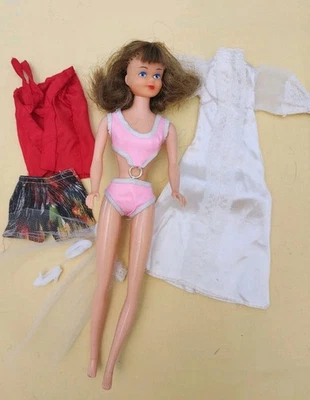  Vintage Barbie Clone Maddie Mod In Suit With Extra Clothes! - Image 1 of 4