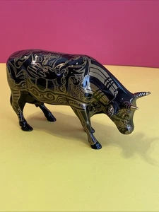 2000 Cow Parade Tatooed Bovine Cow No. 9171 - Picture 1 of 12