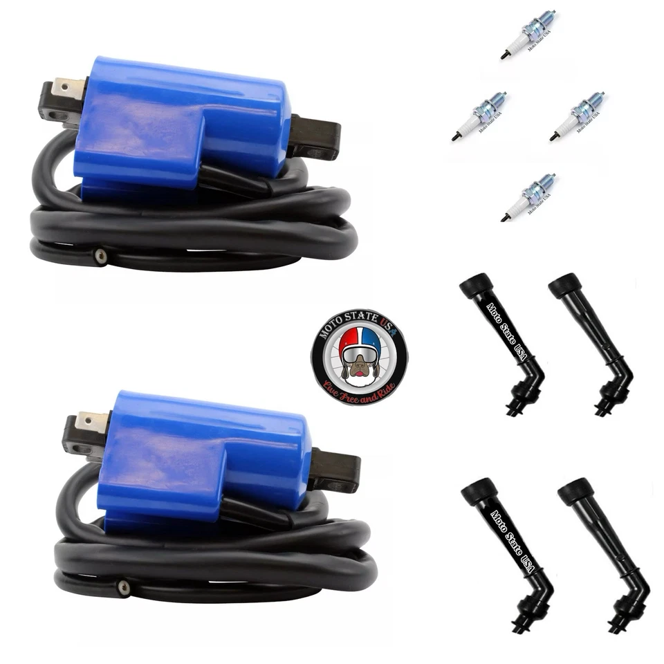 Juego de 2 bujías de encendido para Suzuki Bandit 1200 GSF1200 (1997-2005) Foto 1 de 4