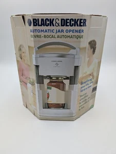 Aprivaso elettrico automatico BLACK & DECKER LIDS OFF JW200 bianco - nuovo con scatola - Foto 1 di 14