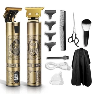 Cordless Hair Clippers for Men Professional Hair Trimmer LCD Display 0mm Bald... - Picture 1 of 7