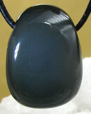 REGENBOGEN  OBSIDIAN A-Qualität  Anhänger TROMMELSTEIN  gebohrt FREEFORM  Nr.21 - Bild 1 von 2