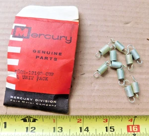 10 NOS DISTRIBUTOR SPRINGS FOR 1959 FORD THUNDERBIRD 332" SPECIAL ENGINES 59 - Picture 1 of 1