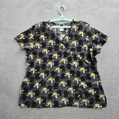 Blusa Médica Disney Pixar Mujer 2XL/2XG Gris Toy Story Alien Foto 1 de 4