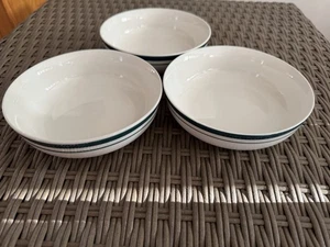 3er Set Vintage Totally Today Schalen grüner Rand Geschirr - Bild 1 von 6