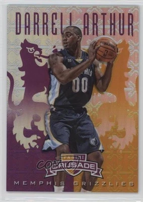 2012-13 Panini Crusade Crusade Purple /49 Darrell Arthur #224 - Image 1 of 2