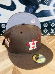 New Era x Travis Scott x Hat Dreams x Houston Astros Stars Jordan 1 Low 7 3/8 - Imagen 1 de 7