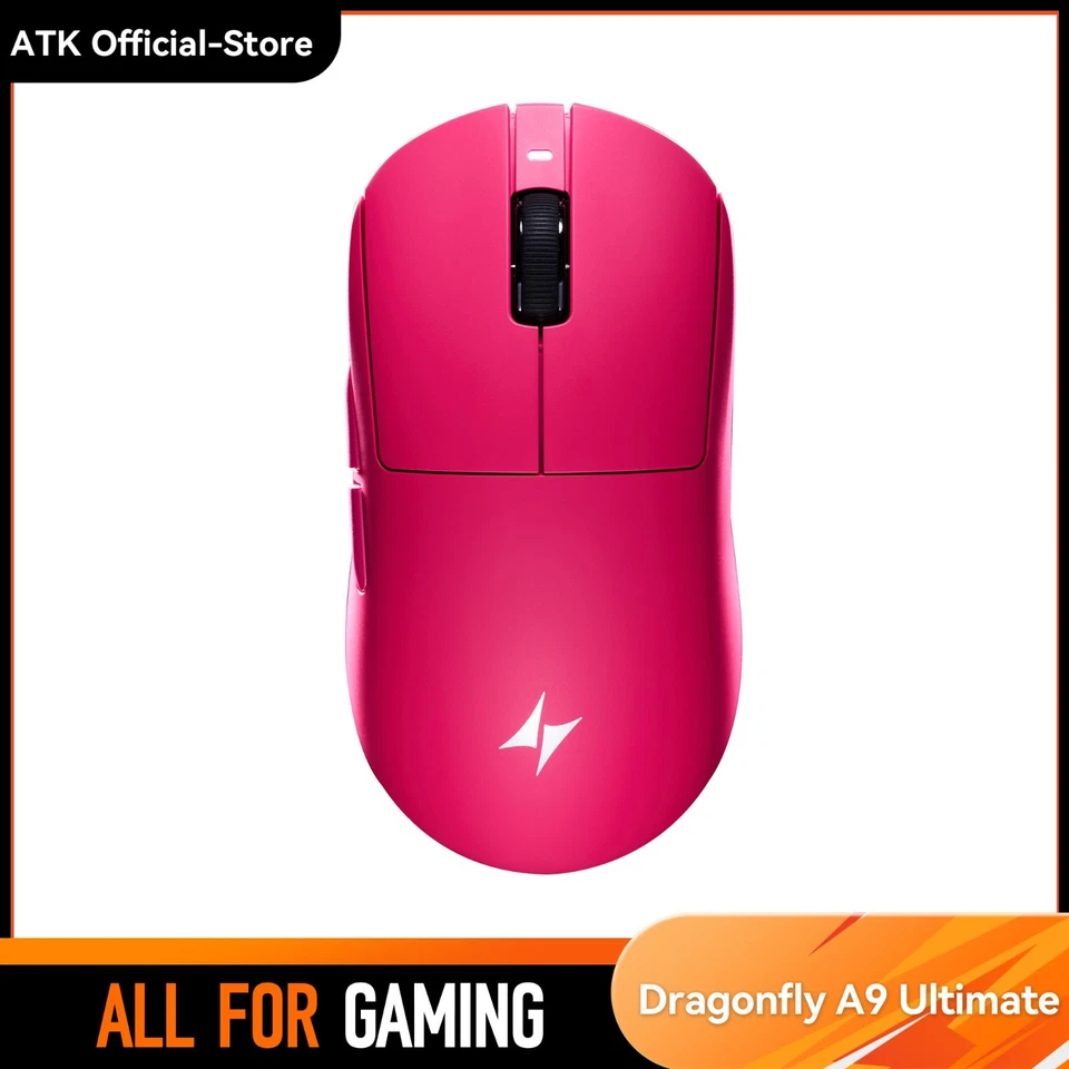 ATK Dragonfly A9 Ultimate Wireless Gaming Mouse 53g PAW 3950 Ultra 8KHz 800mAh - Image 1 of 4