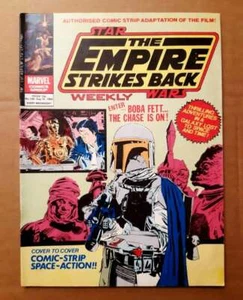 Vintage Star Wars Marvel UK Empire Strikes Back Weekly 129 - 1st App Boba Fett - Picture 1 of 4