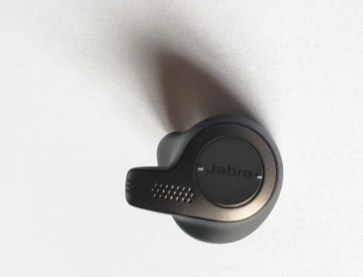 USED Original Jabra Elite 65t Wireless LEFT SIDE EARBUD ONLY - Titanium Black - Image 1 of 4