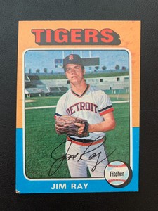 1975 Topps Baseball Card # 89 Jim Ray - EXMT