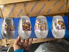 LSU Tigers Stemless Wine Glasses High Quality Plastic SET OF 4 -  NCAA LICENSED