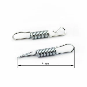 2 molle di ritorno pinza freno per Vauxhall Vectra C Estate (04-08) (lunghezza 71 mm) - Foto 1 di 5