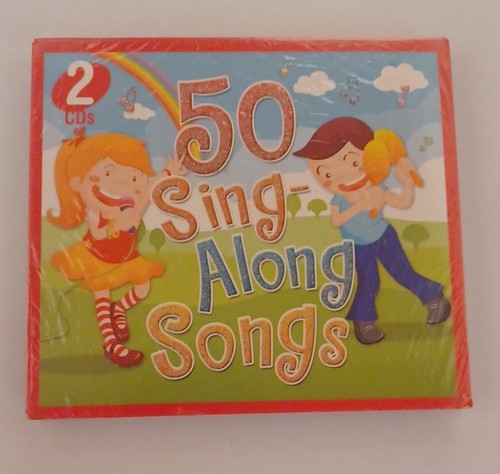 NEW SEALED 50 Sing Along Songs for Kids 2 CDs *FREE SHIPPING ...