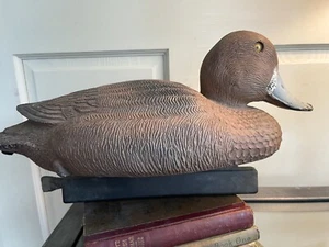 Flambeau Plastic Duck Decoy Bluebill Vintage Made In The U.S.A. - Picture 1 of 7