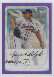 2011 Bowman Chrome Prospects Purple Refractor /799 Dimasther Delgado #BCP118