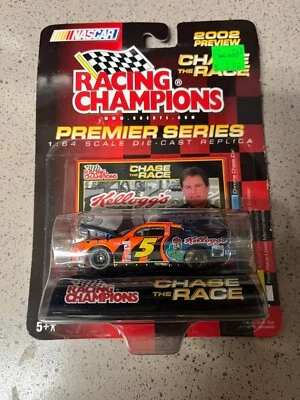 1:64 RACING CHAMPIONS PREMIER PREVIEW 2002 #5 KELLOGGS TERRY LABONTE HOOD OPEN - Image 1 of 3