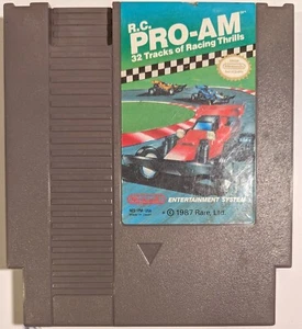 NES R.C. Pro-Am Nintendo Cartridge Only Tested & Cleaned Labels Intact Used - Picture 1 of 2