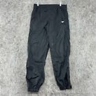 Vintage Adidas Pants Mens Small Black Trefoil Logo Jogger Sweat Activewear Y2k