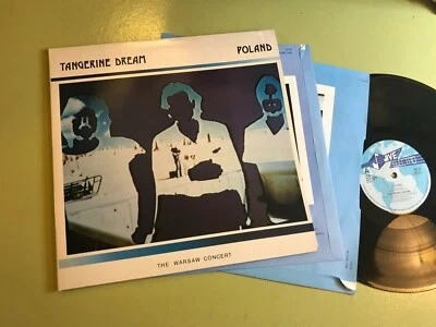 Tangerine Dream Poland The Warsaw Concert 1984 Jive Electro UK Import HIP 22 NM! - Image 1 of 4