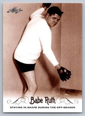 2016 Leaf Babe Ruth Collection #46 Babe Ruth - Image 1 of 2